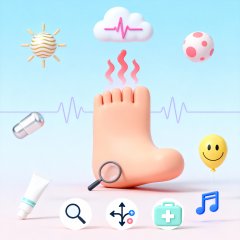 脚底板发热别乱调！4种原因+3步区分+科学应对指南