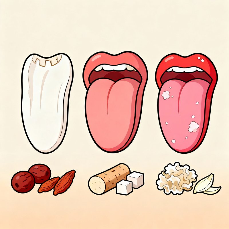 中医舌诊辨虚证：3种舌象对应问题及调理建议