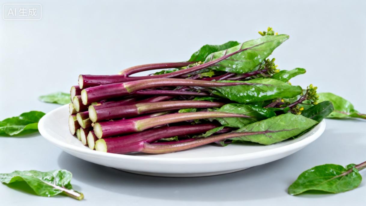 蔬菜中的“补硒之王”竟是它！红菜苔的四大营养优势