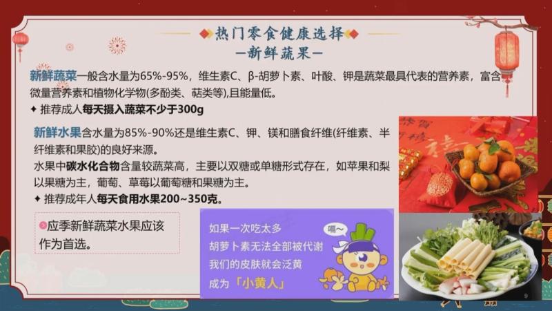 新春好“食”光 科学公开课：如何选择健康的年货零食（崔杉杉）(图8)